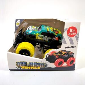 Off-Road Collision Monster Truck Die-Cast 4x4 Toy - New in Box - Ages 8+ NIB
